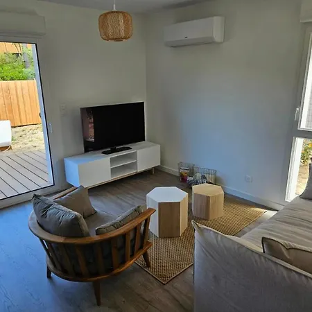 Maison Neuve A 300m De La Sud Et A Proximite Des Golfs لاكانو